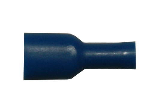 OEM Faston zásuvka FH2250BL 6,3x0,8 mm; 1,5-2,5 mm2; plný modrý