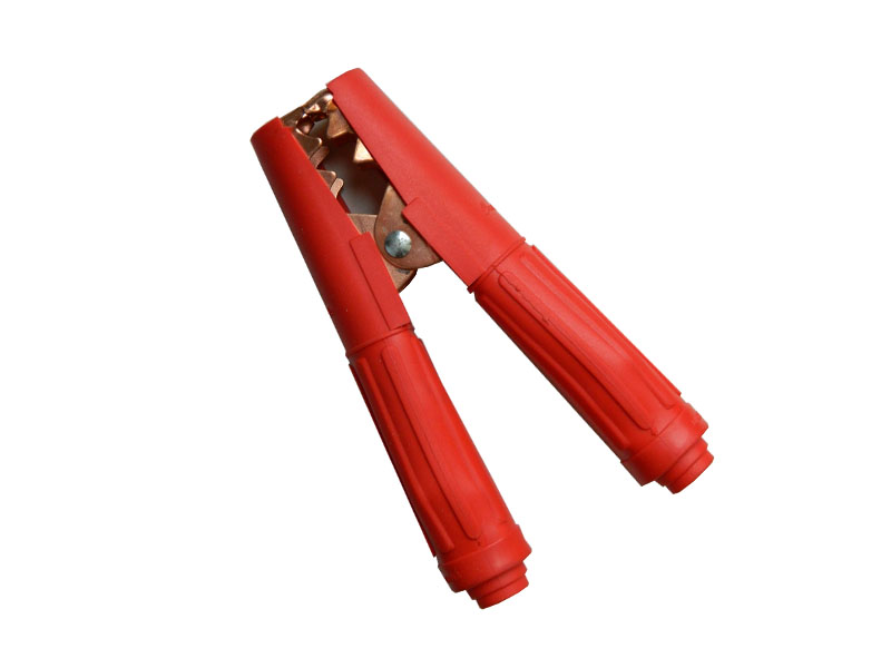 Kleště bateriové 500A červené 165mm