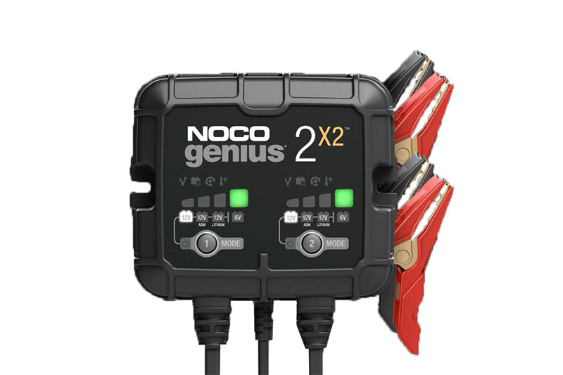 Levně Nabíječka NOCO GENIUS 2x2 6/12V 2A