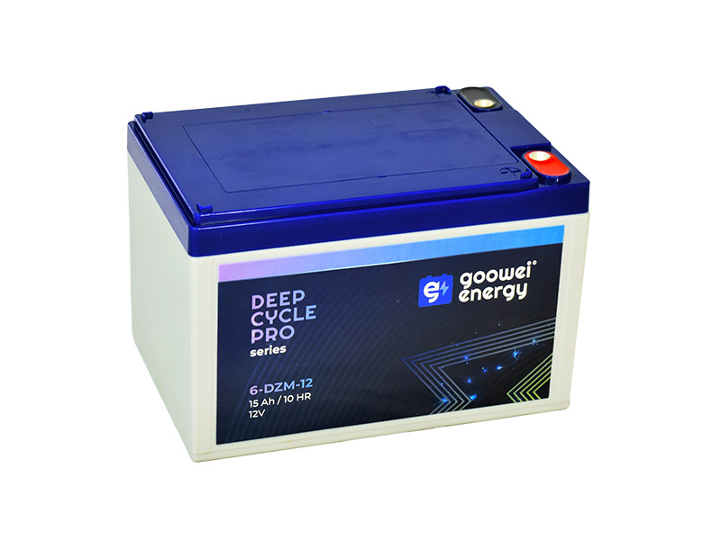 Trakční (GEL) baterie GOOWEI ENERGY 6-DZM-12 15Ah 12V