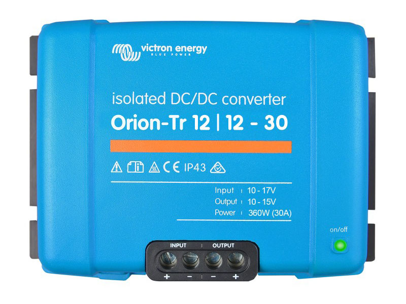 Levně Victron Energy DC/DC konvertor Orion-Tr 12/12- 30A izolovaný ORI121240110