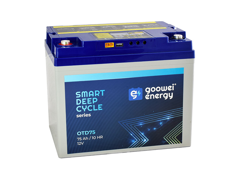 DEEP CYCLE (GEL) baterie GOOWEI ENERGY OTD75 75Ah 12V