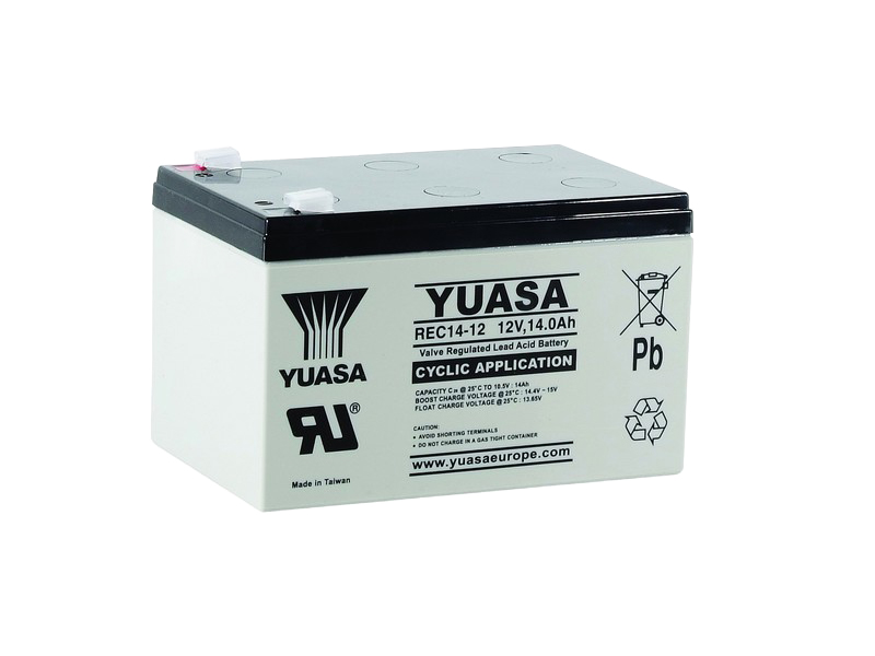 Trakční baterie YUASA REC14-12 14Ah 12V