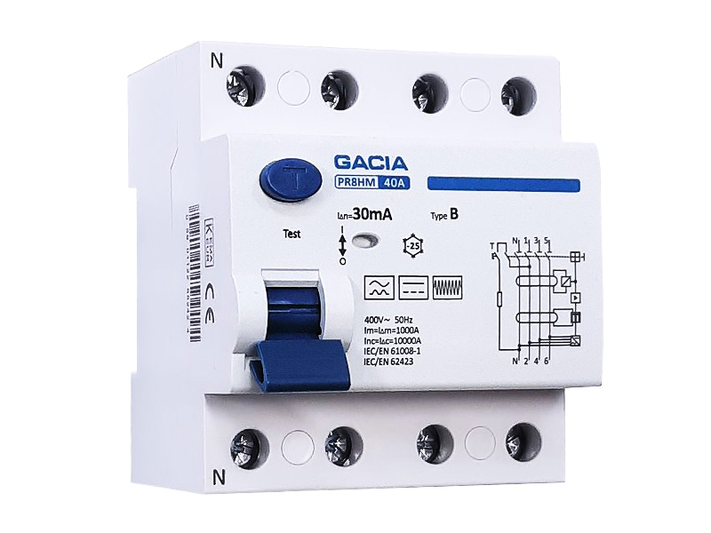 Levně Proudový chránič VCX GACIA PR8HM 4P 40A 400V