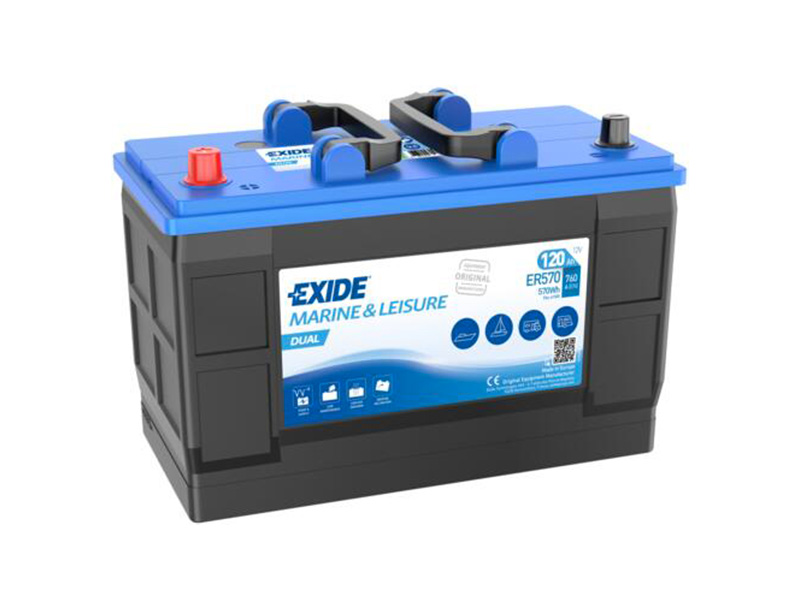 Levně EXIDE DUAL 12V 120Ah 760A ER570