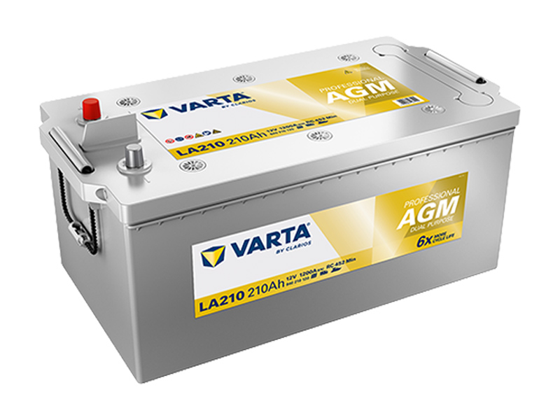 Levně Varta Professional Dual Purpose AGM 12V 210Ah 1200A 840 210 120 (LA210)