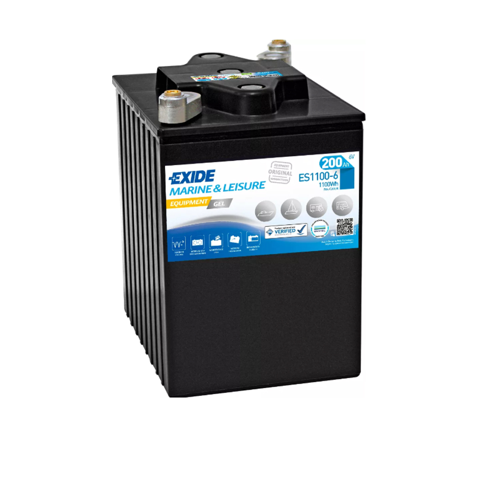 Levně Baterie EXIDE EQUIPMENT GEL 200Ah 6V ES1100-6