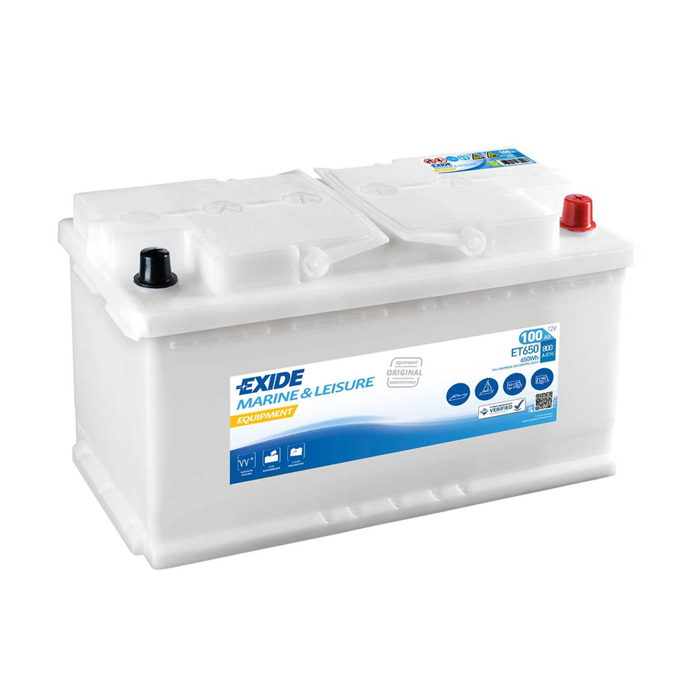 Levně Baterie EXIDE EQUIPMENT 100Ah 12V ET650
