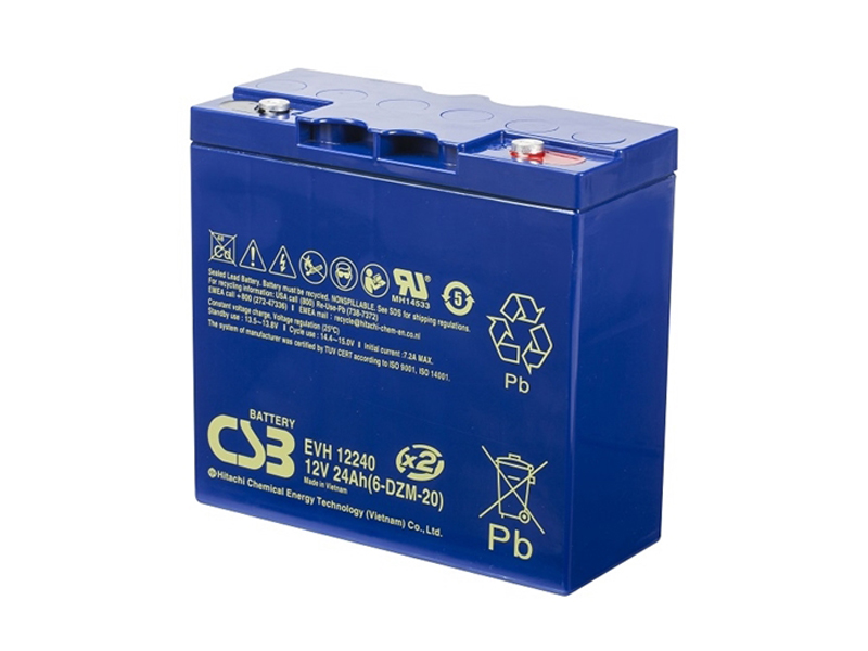 Levně Baterie CSB EVH12240 6-DZM-20 12V 24Ah