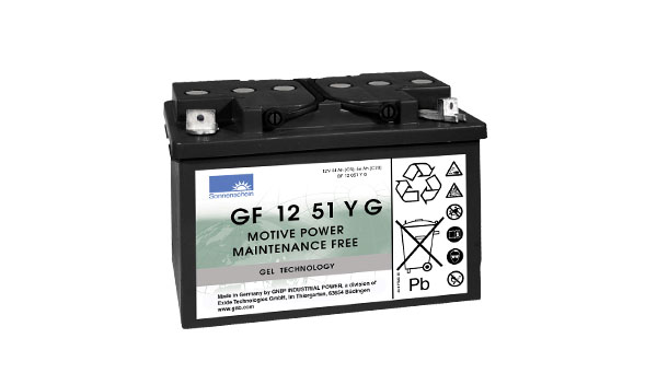 Levně Gelový trakční akumulátor SONNENSCHEIN GF 12 051 Y G1 12V C5/51Ah C20/56Ah