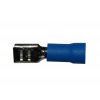Faston zásuvka FH48x05BL 4,8x0,5 mm; 1,5-2,5 mm2; modrý