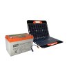 GOOWEI ENERGY set baterie OTD100 (100Ah, 12V) a přenosného solárního panelu 60W
