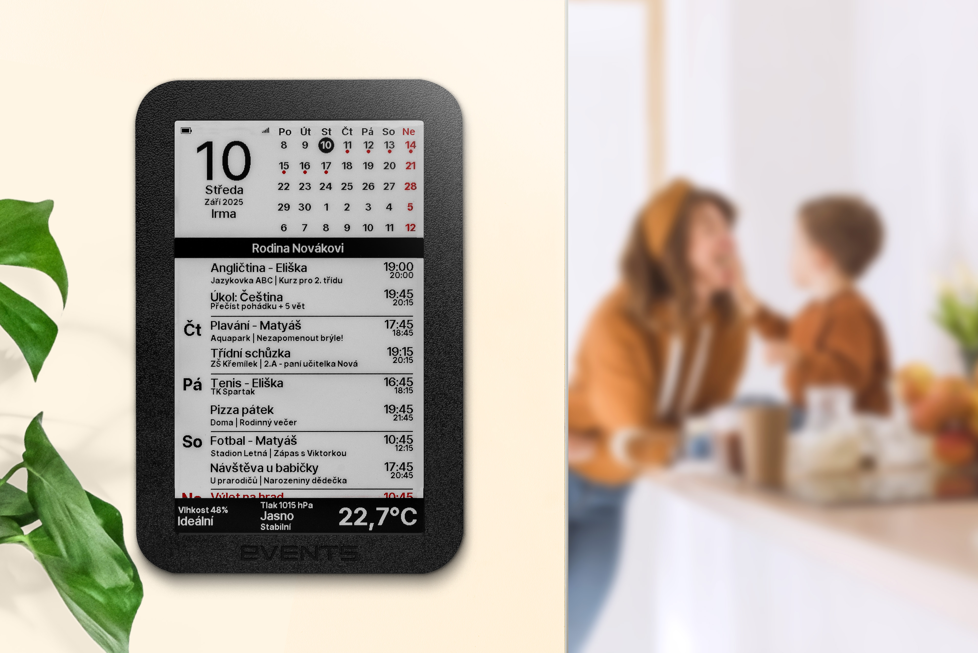 EVENT STATION – rodinný kalendář