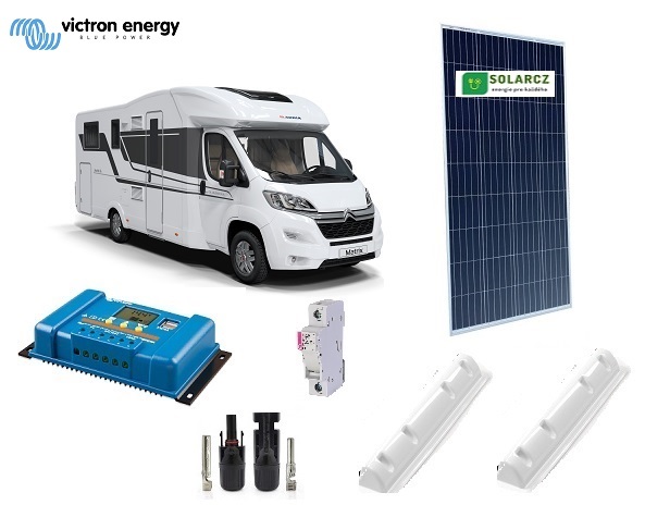 Solární sestava do karavanu