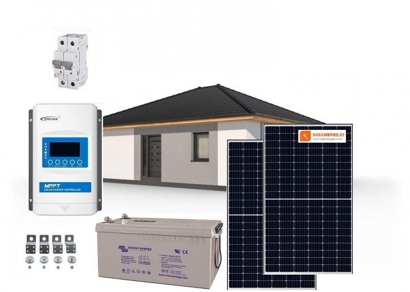 Victron Energy B. V. Solární systém 770Wp s baterií