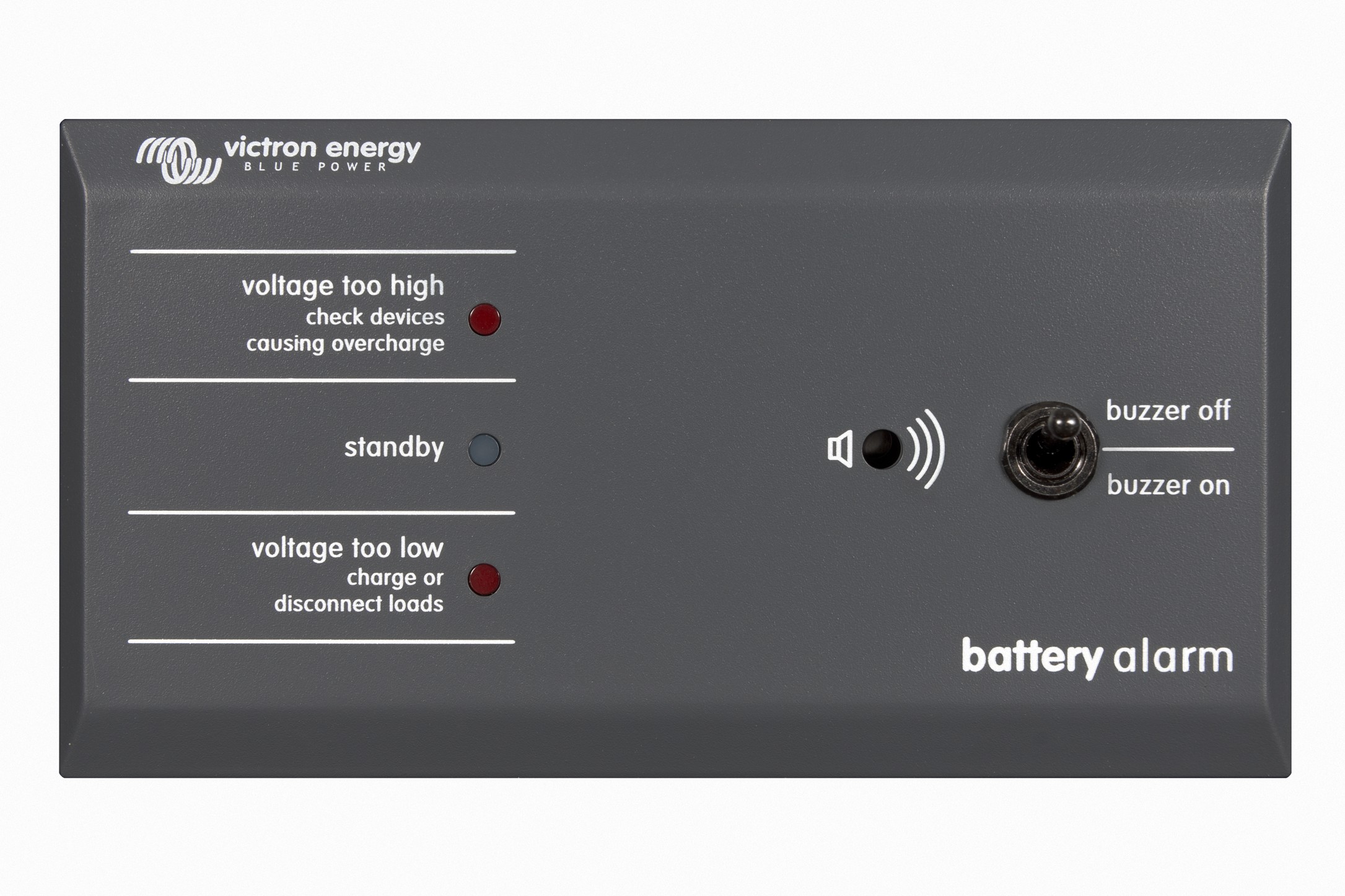 Victron Energy B. V. Bateriový alarm