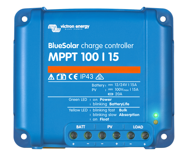 Victron Energy B. V. MPPT solární regulátor Victron Energy BlueSolar 100/15