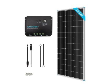 157503 7 renogy solarny set 100w 12v s 30a pwm regulatorom nabijania