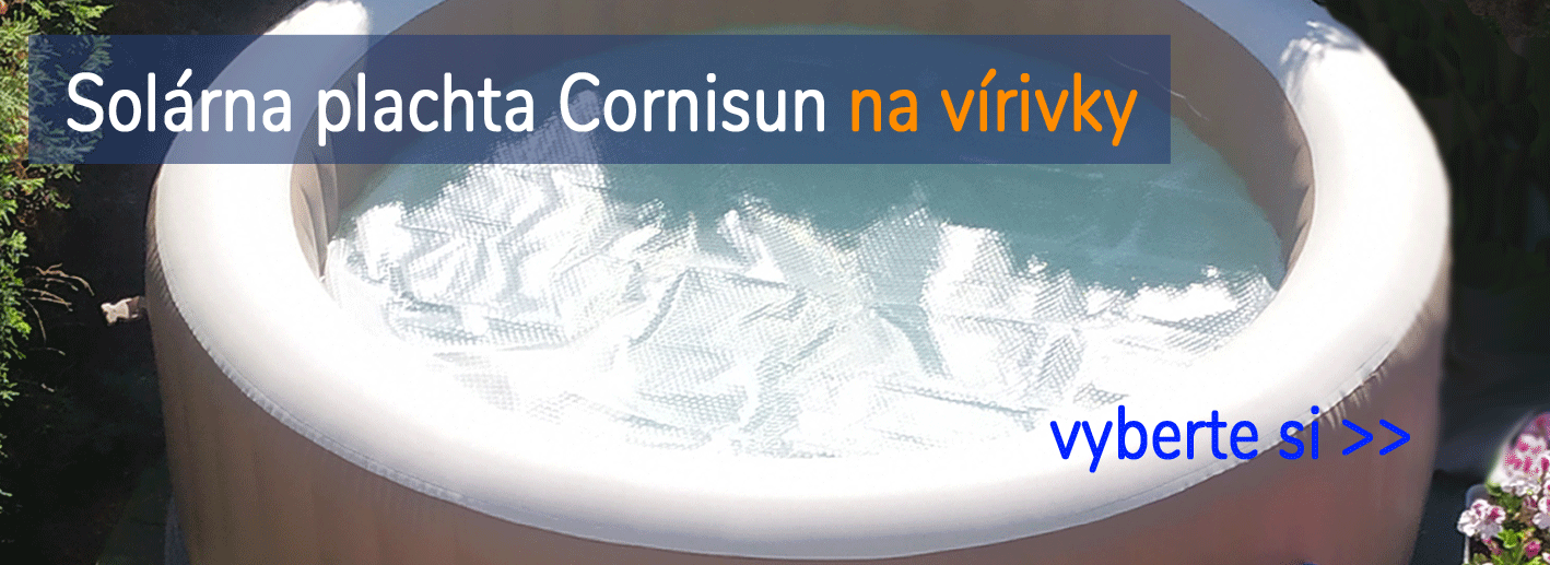 Solárna plachta Cornisun na vírivky