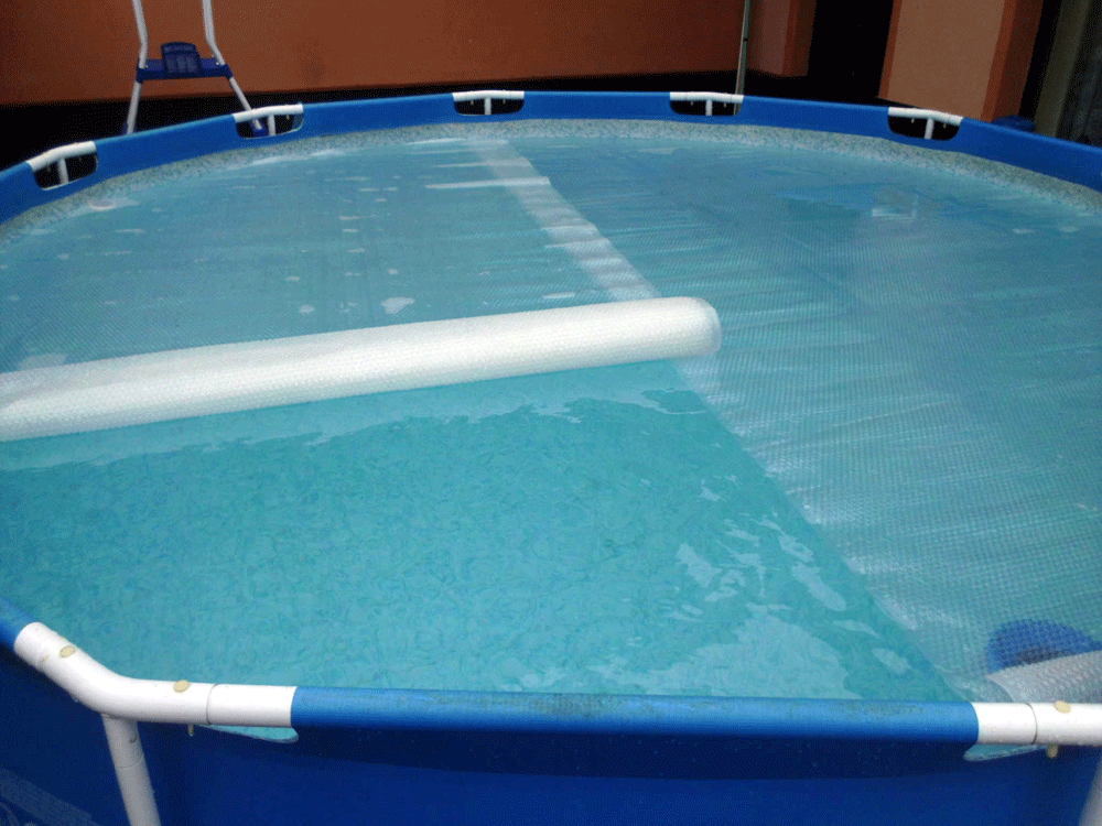 Solárna plachta Cornisun na bazéne Tampa 3,6 m