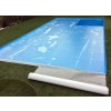 Bazen solarna plachta pruhy 4 x 6 m