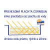 Cornisun solarna plachta priehľadná