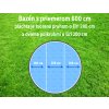 Solarna plachta Cornisun na bazen priemer 600 cm