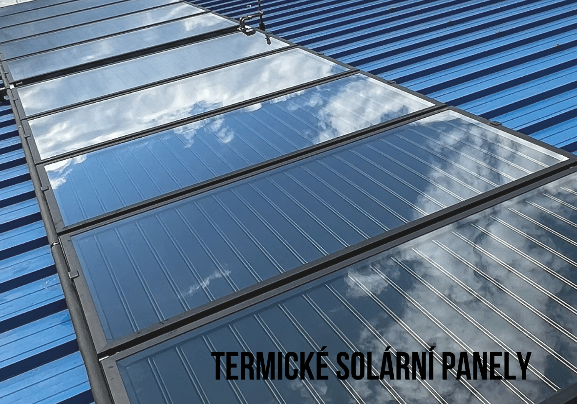 Termické solární systémy - panely, solární kapalina, solární systém, solár, termický solár, kolektor, solární kolektor