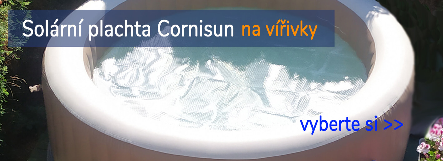 Solární plachta Cornisun na vířivky