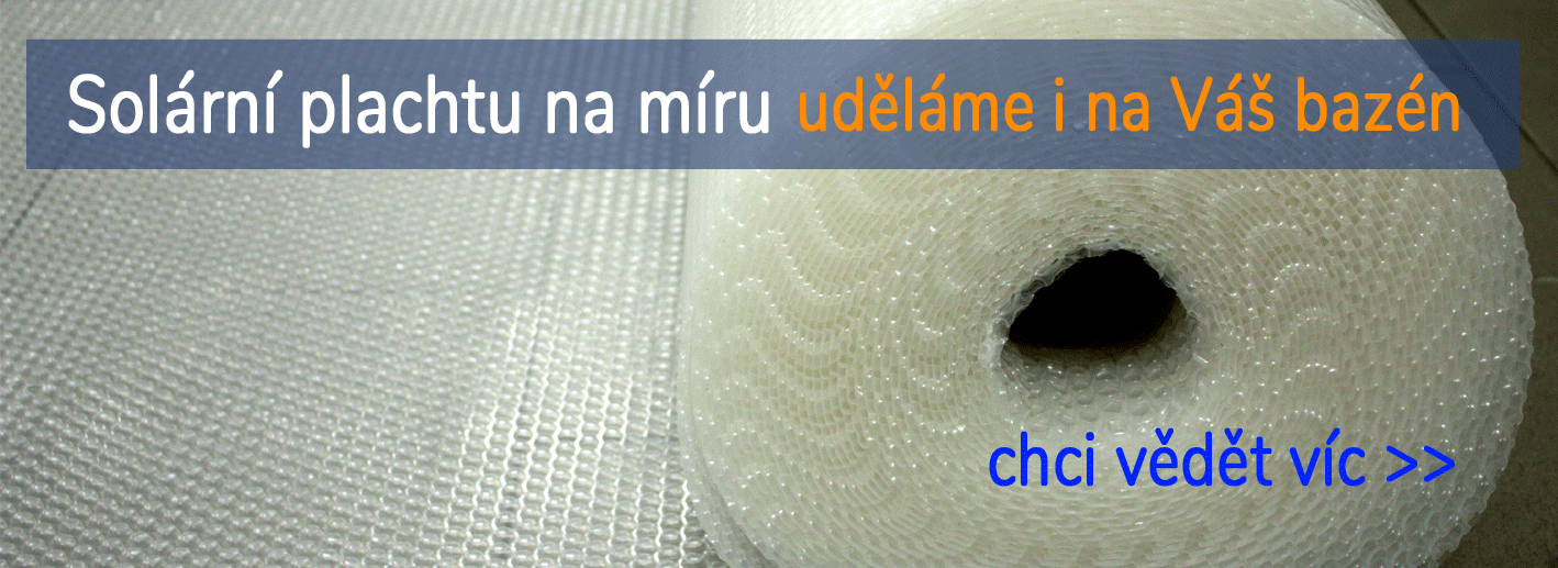 Solární plachta Cornisun na míru vašeho bazénu