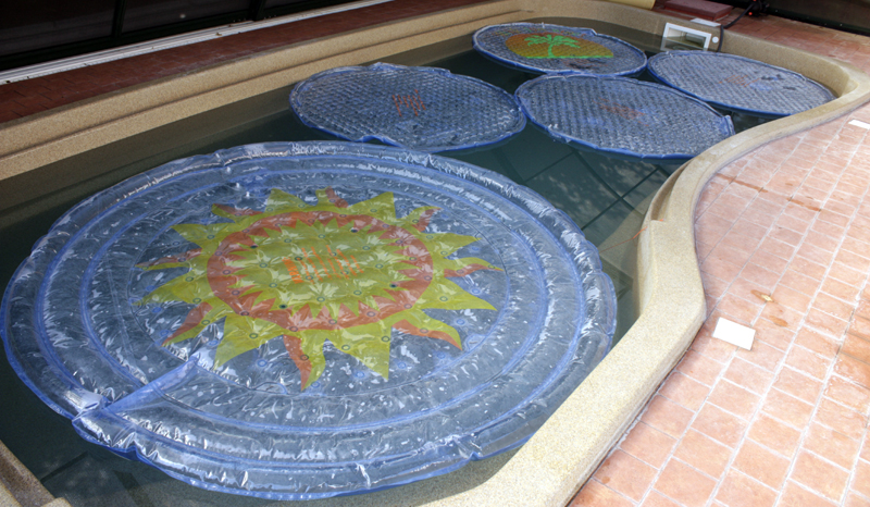 Solární kruhy SolarSunRings na bazén