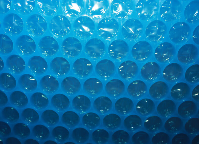 Solární plachta modrá