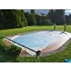 Solarni plachta Cornisun na bazén 3,7 x 7,3 m