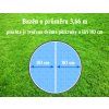 Bazen 366 cm půlená solární plachta