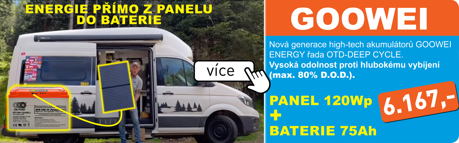 goowei baterie + panel