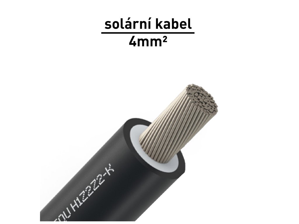 solarni kabel 4mm cerny