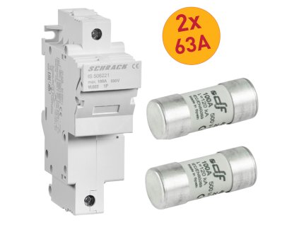 pojistkove pouzdro pojistka 63A