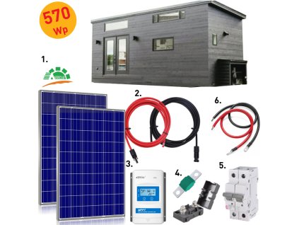 solarni system karavan 570 amerisolar