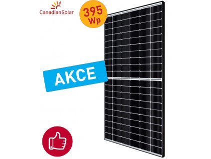 solarni panel canadiansolar 395wp black