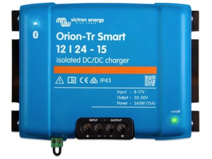 DC DC nabíječka Orion Tr Smart 12 24 15 1