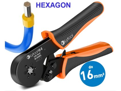 krimpovaci kleste na dutinky hexagon