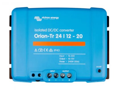DC DC konvertor Orion Tr 24 12 20A 240W