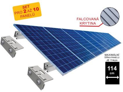 set konstrukce solarnich panelu falc 114
