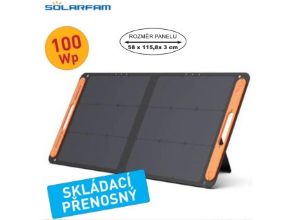 solarni panel solarfarm flexibilni skladaci 100 wp