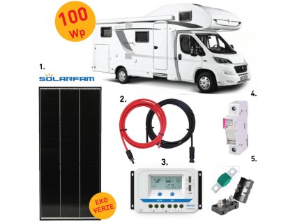 solarni sestava karavan 110 pwm wp