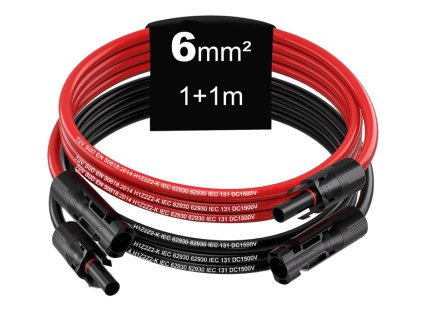 solarni kabely 1+1m