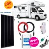 solarni sestava karavan 200 wp mppt