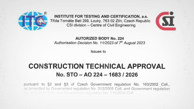 Nová certifikace pro SOLATECH DIM: Potvrzení špičkové kvality a bezpečnosti