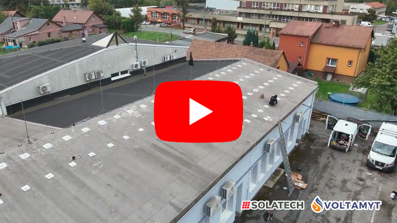 Tahová zkouška a instalace systému SOLATECH DIM pro FVE RON