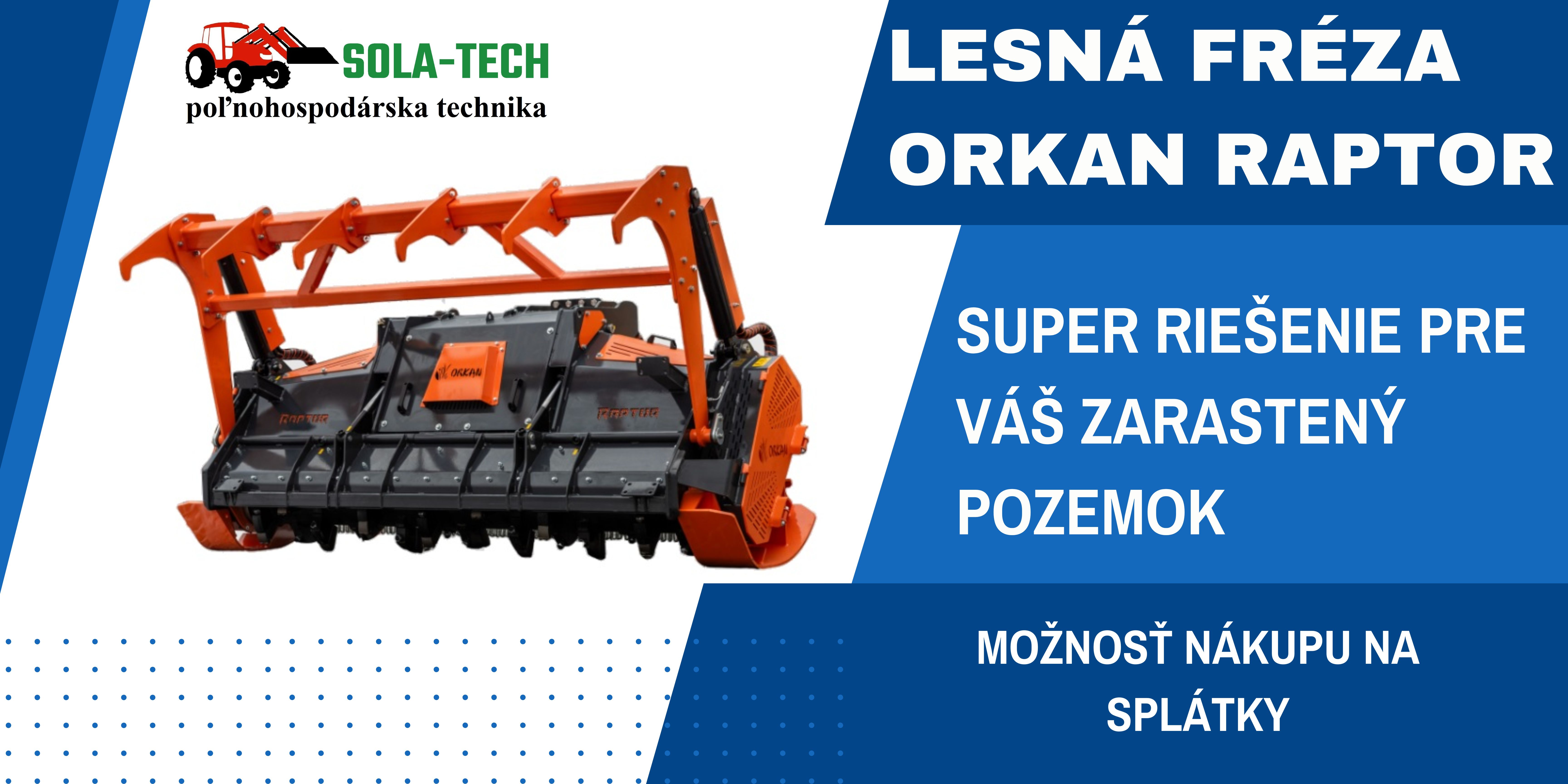 Lesná fréza Orkan Raptor